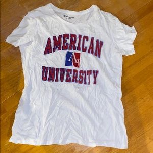 American University t-shirt